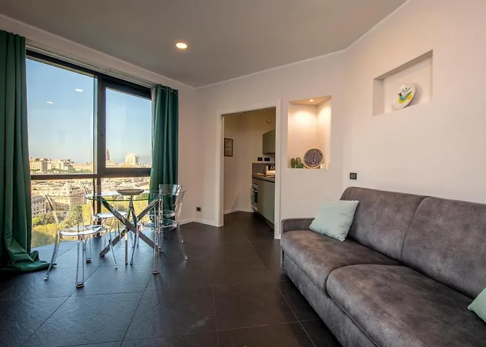 225 - La Corte Luxury Apartment, Centro Citta Con Vista Panoramica E Parcheggio Privato Gratuito Incluso *